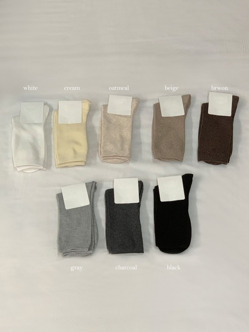 Denia socks (8color)