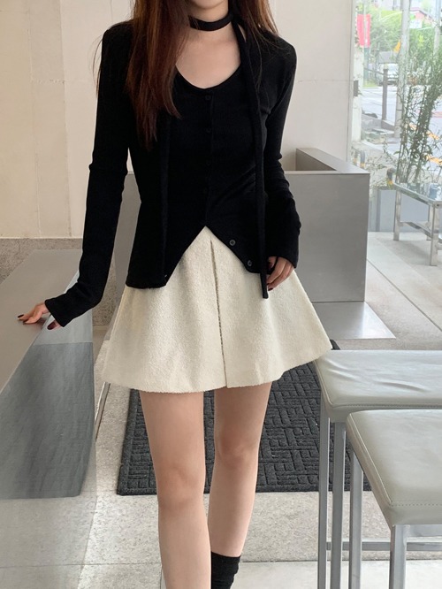 Moi wool skirt (2color)